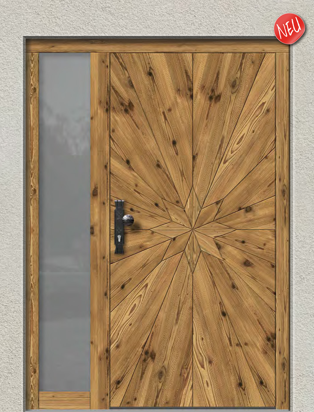Gaulhofer Haustüren aus Fichten Altholz