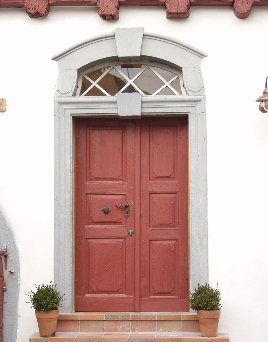 Denkmalschutz Nachbau historische Barock Haustür