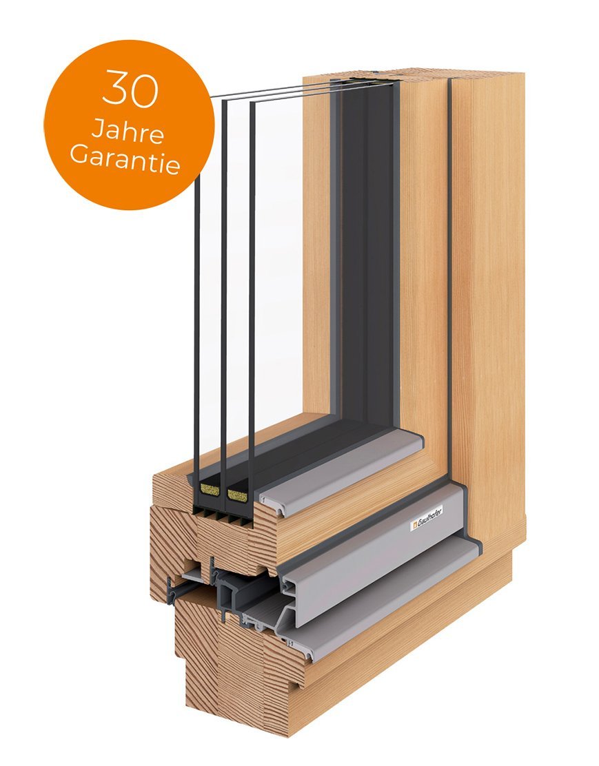 Gaulhofer Fenster NATURLINE 92 mit 30 Jahre Garantie