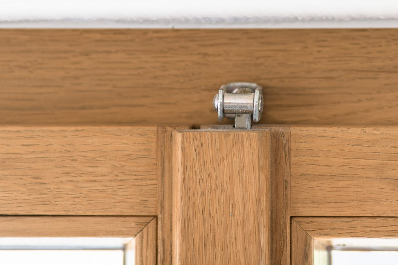 Fensternachbau mit Schließmechanik