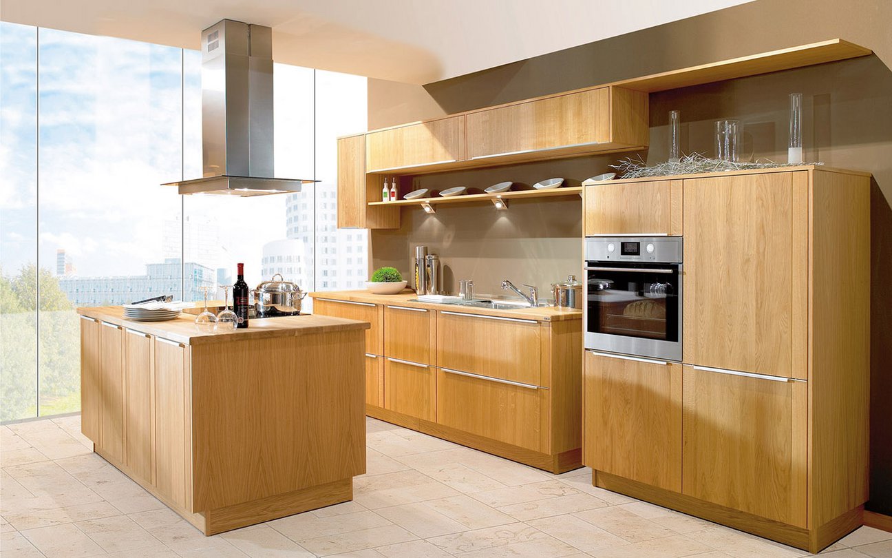 Oster Küche Bergamo Eiche natur