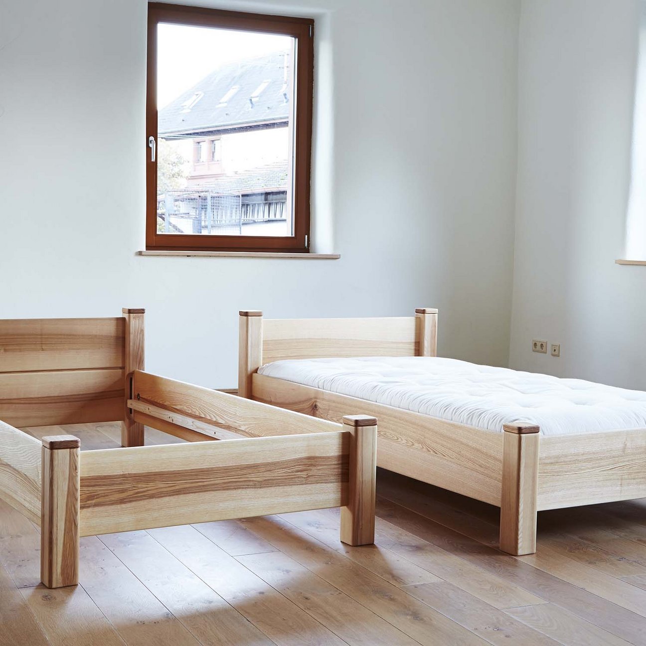 Tischlerei Baum Natur baut Betten aus Massivholz