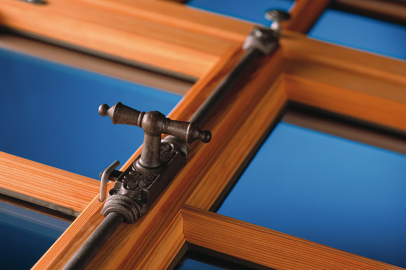 Nachbau Schließmechanik historische Fenster