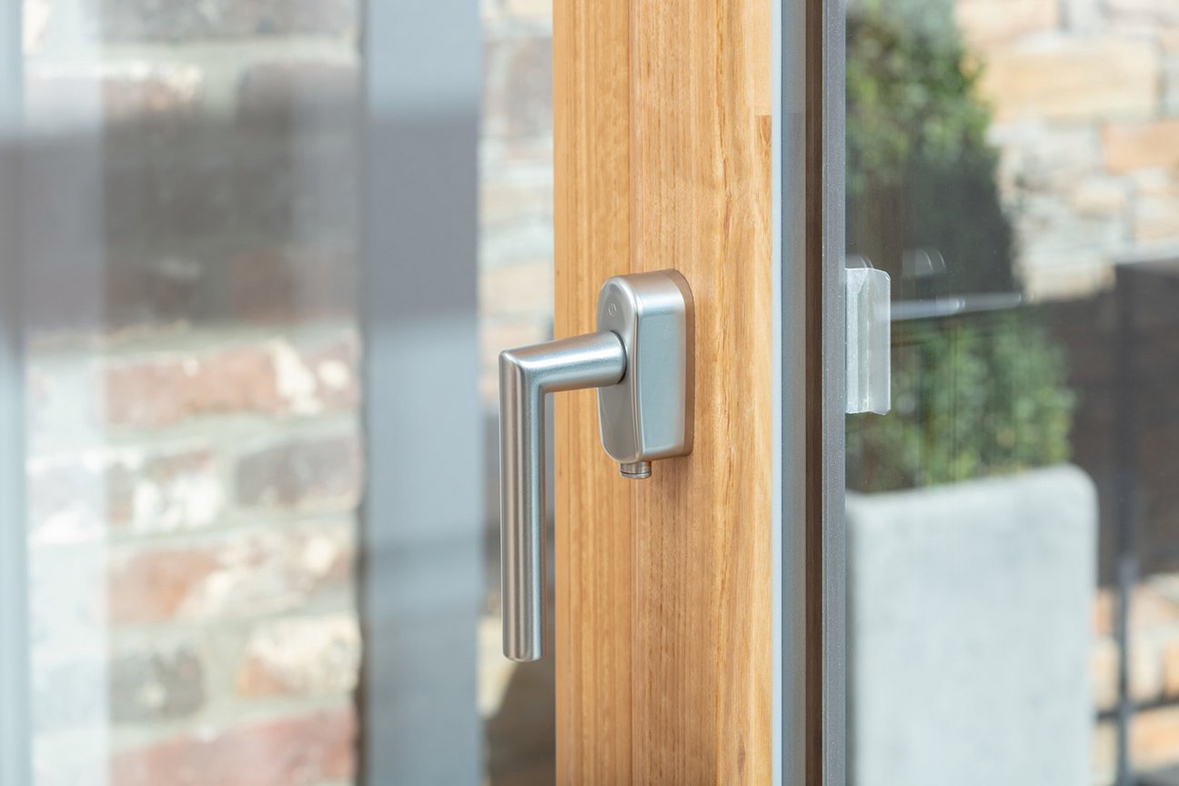 PaX Holz-Alu-Fenster - Aluminium-Profil Aussenansicht