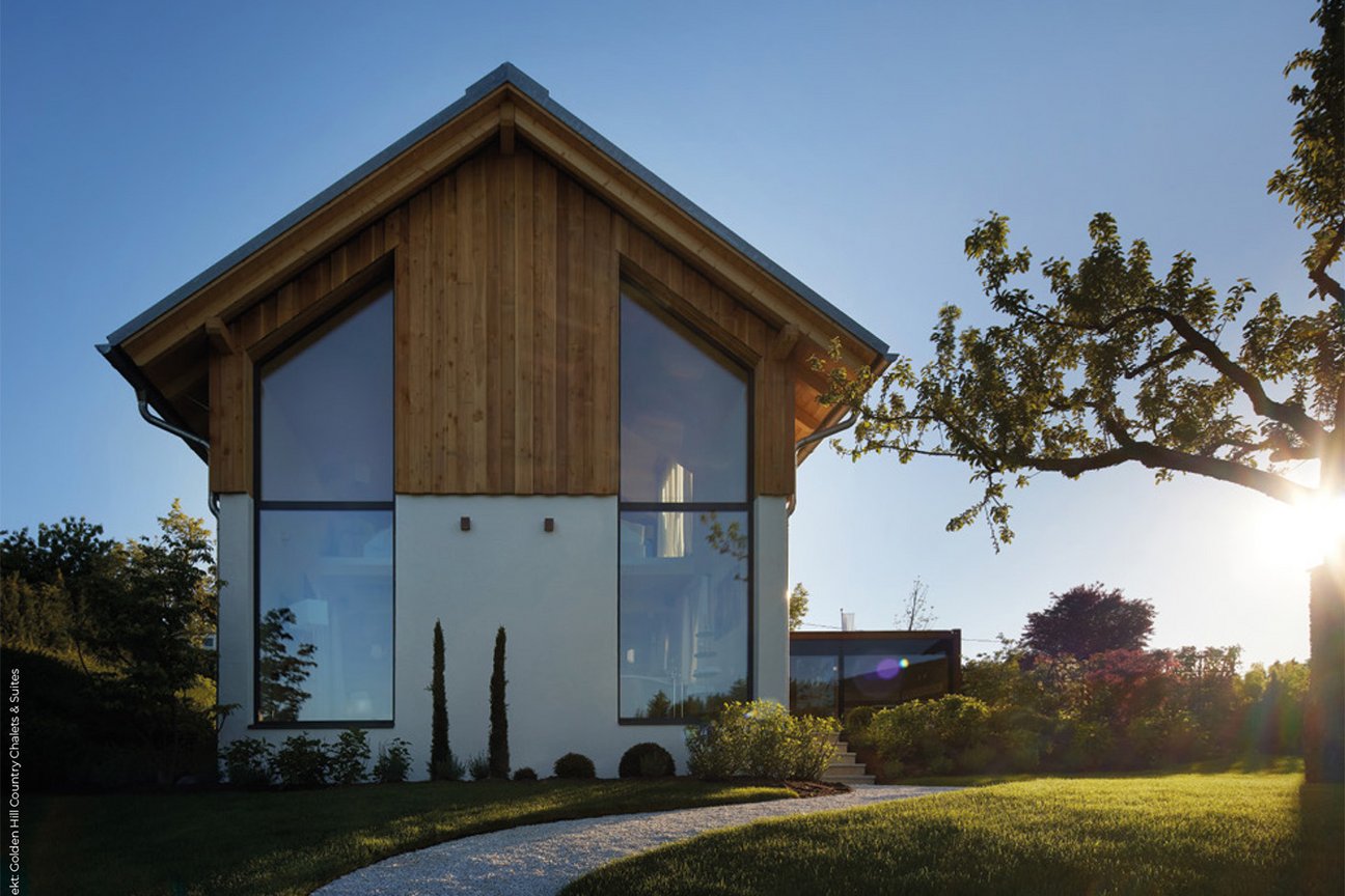 Gaulhofer Fensterbau mit Holz und Aluminium Konstrktion